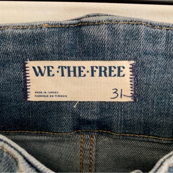 NEW Free People We The Free Jayde Flare High Rise Jeans 31 - Picture 11 of 12